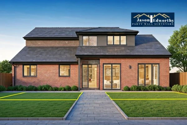 Home extension focusing on boundary line Beaconsfield